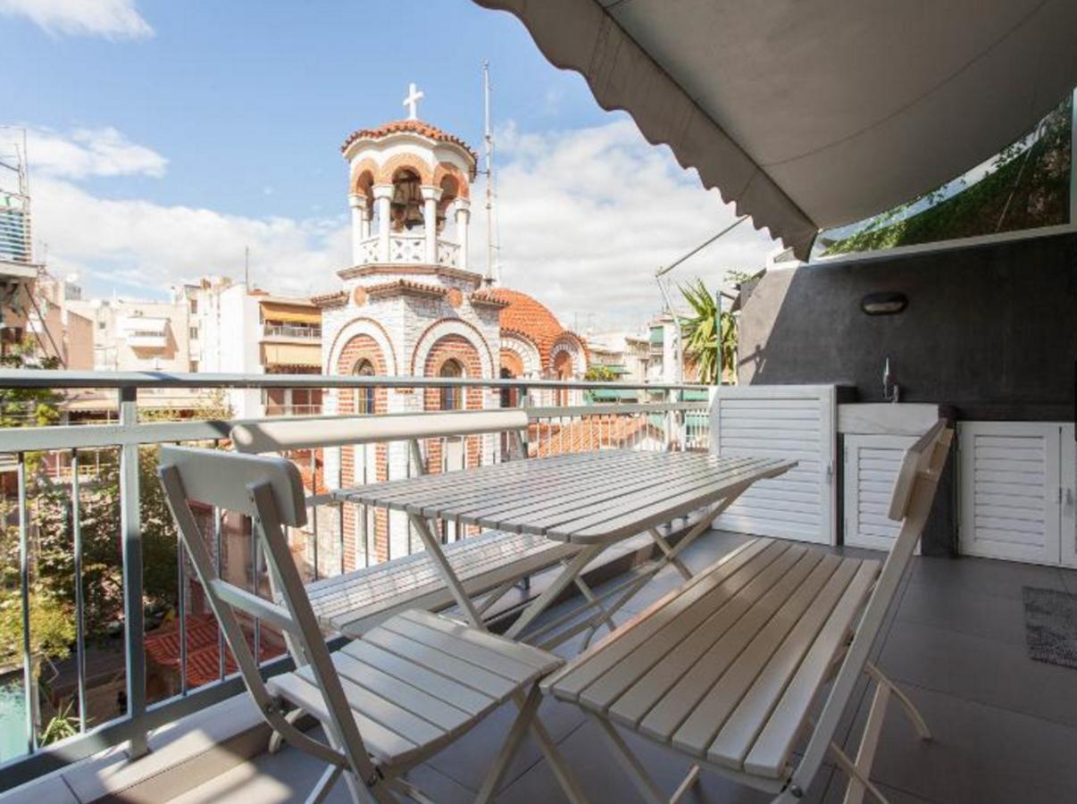 Acropolis Charming Apartment With Large Balcony - Dm17 เอเธนส์ ภายนอก รูปภาพ